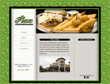 Tablet Screenshot of fizzburgers.com